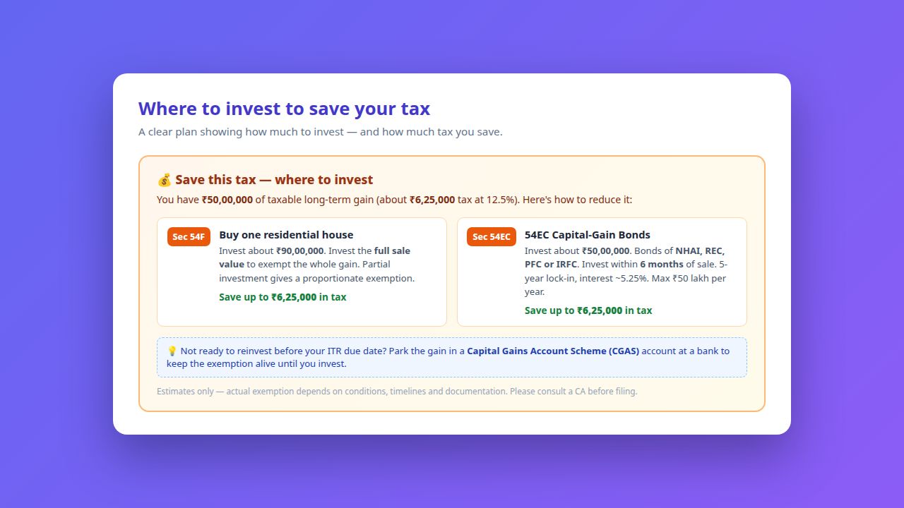 Where to invest to save your tax